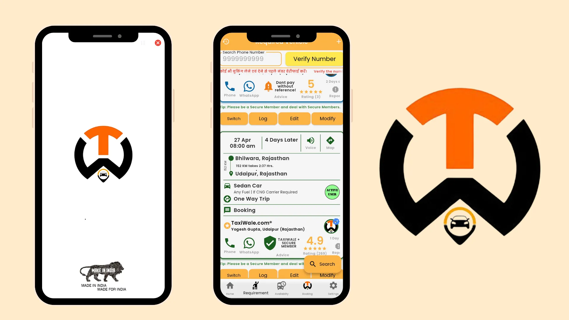 TaxiWale Partner App